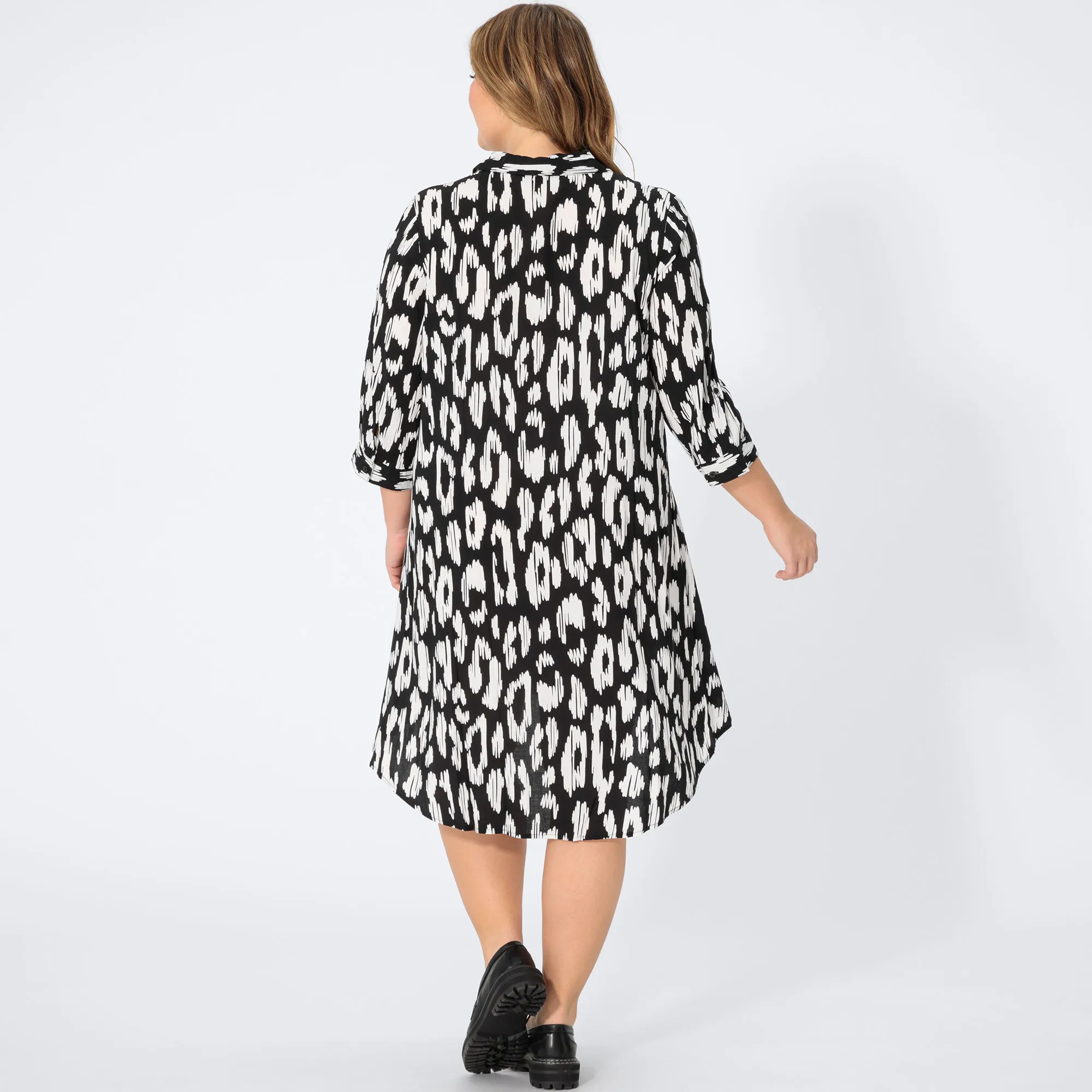 Damen-Kleid mit tollem Muster, große Größen