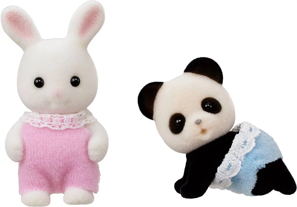 LE COFFRE A JOUETS DES BEBES -SYLVANIAN TOUS POUR LES BEBES