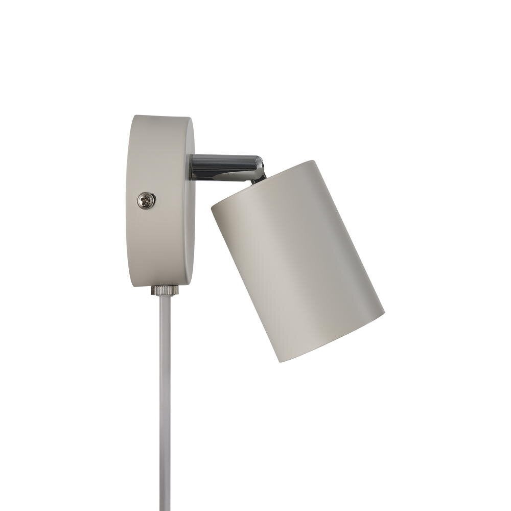 Ontdek wandlamp in beige GU10