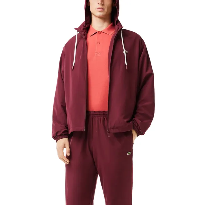 Lacoste Ribbed Collar Polo Heren