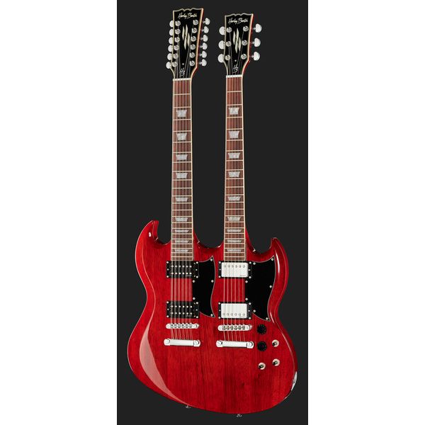 Harley Benton DC-Custom 612 Cherry