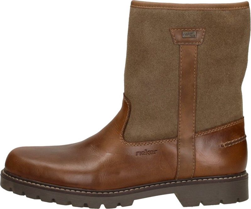 Rieker - Winterlaarzen - Cognac - Rieker-TEX - Met Binnenrits
