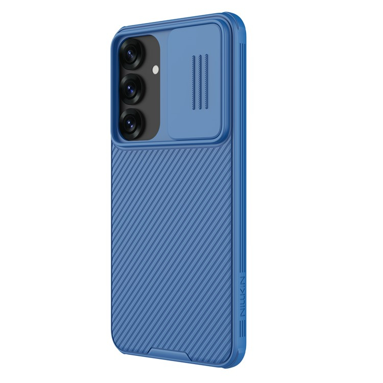 Samsung Galaxy S25 Schutz Hülle Cam-Slider Kameraschutz - Blau