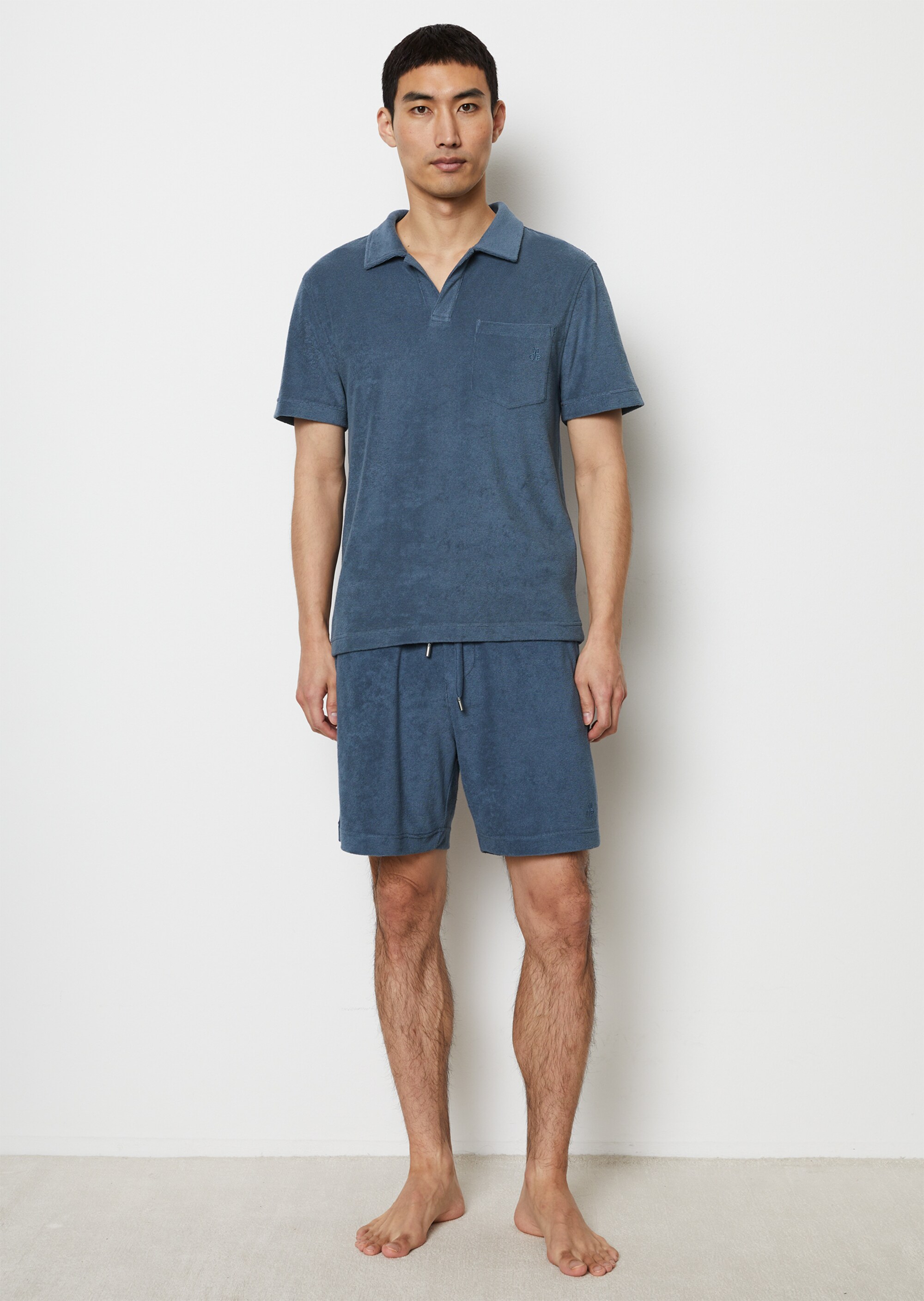 Lounge-Shorts in flauschiger Frottee-Qualität
