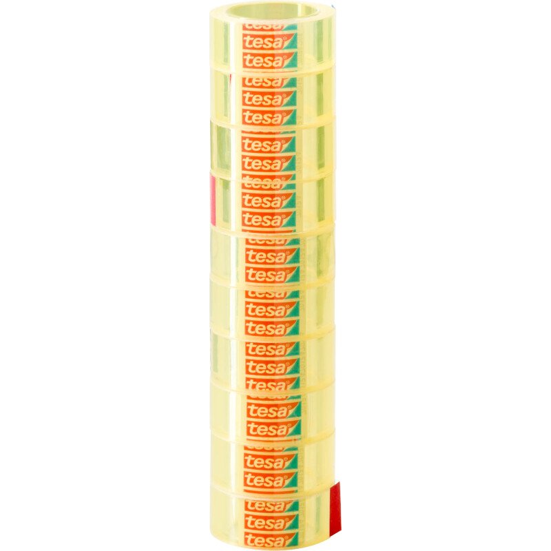 Ruban adhésif Tesa standard - Largeur 15 mm x longueur 10 m - Lot de 10