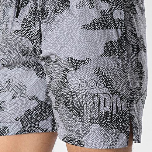 Short De Bain NBA 4.0 50478629 Gris Camouflage