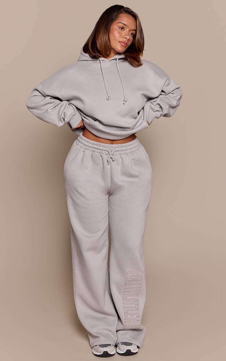 Washed Grey Jogging Shape PrettyLittleThing