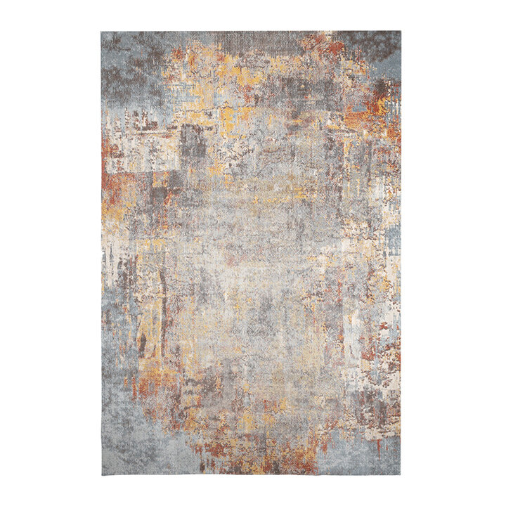 Modern vloerkleed - Bush Blauw/Multicolor