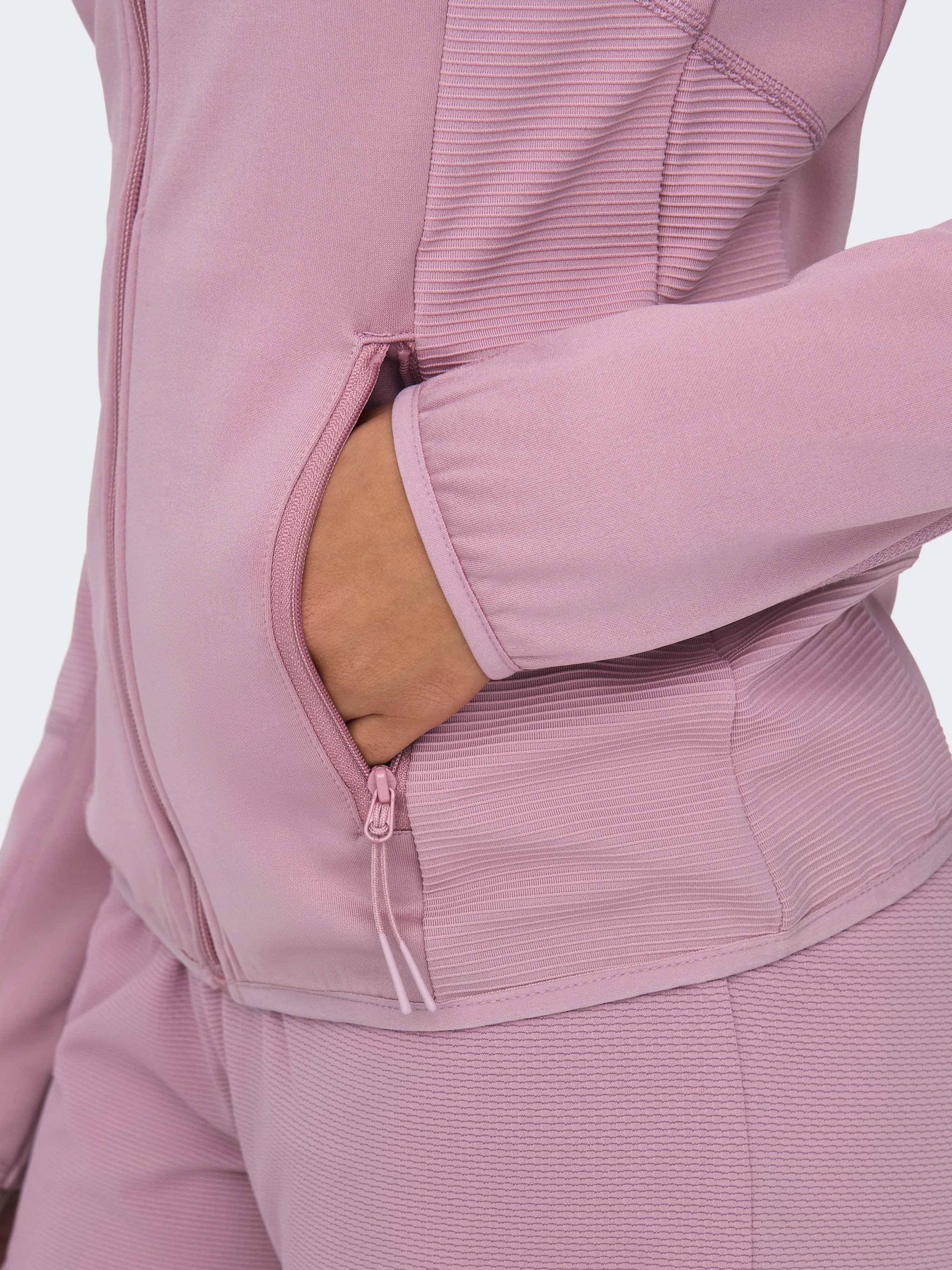 ONLY Play Trainingsjacke »ONPJETTA HN FLEECE JCK - NOOS« ohne Kapuze