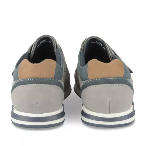 Chaussures bateau GRIS MEGIS CASUAL