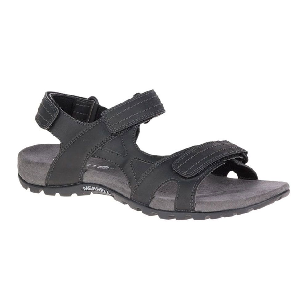 Merrell SANDSPUR RIFT STRAP - Chaussures randonné Homme black