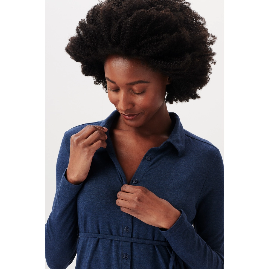Esprit Still-Shirt Dark Blue