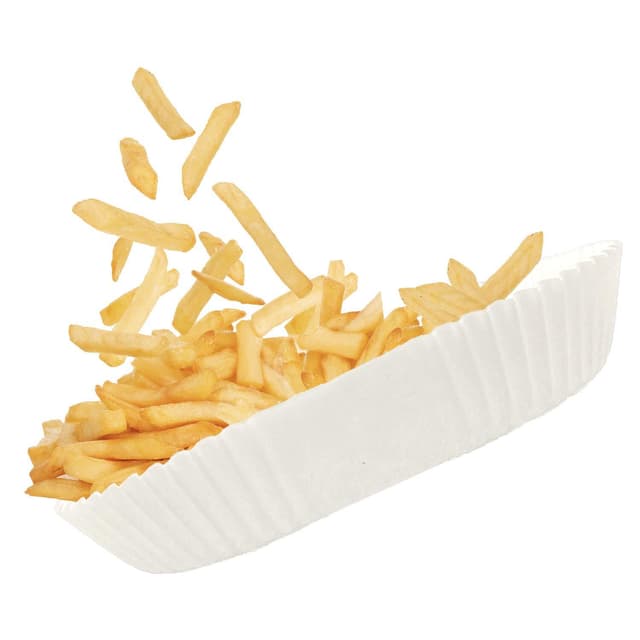 Engangs Air Fryer papirforing non-stick 50-pak Hvid 20 cm