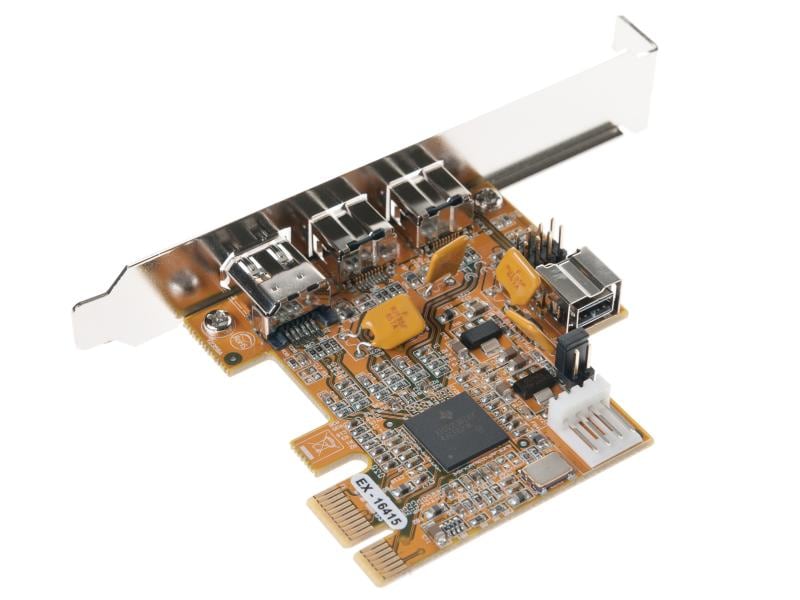Exsys PCI-Express-Karte EX-16415 PCI-Express-Karte, FireWire IEEE1394b