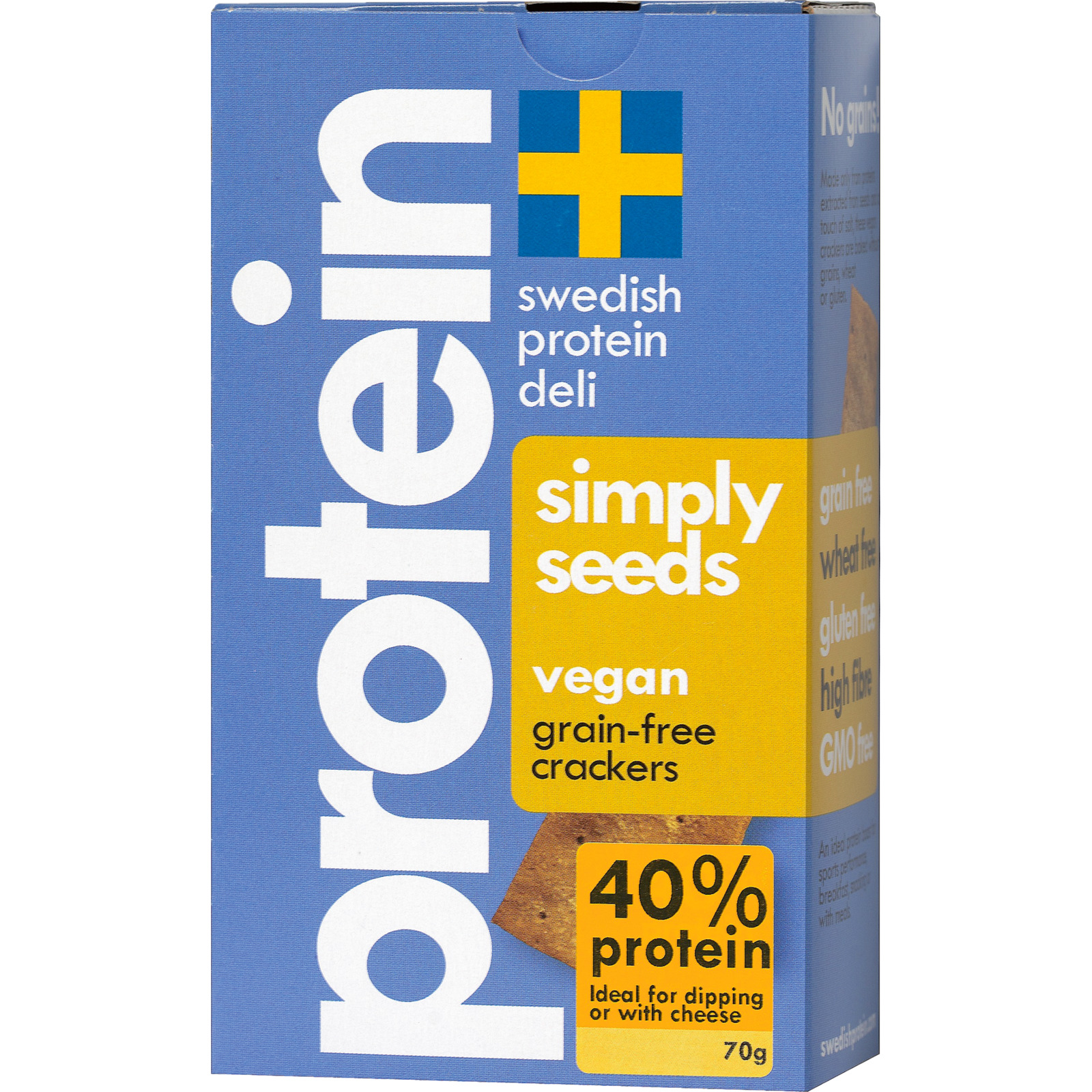 Swedish Protein Cracker Simply Seeds 70 g