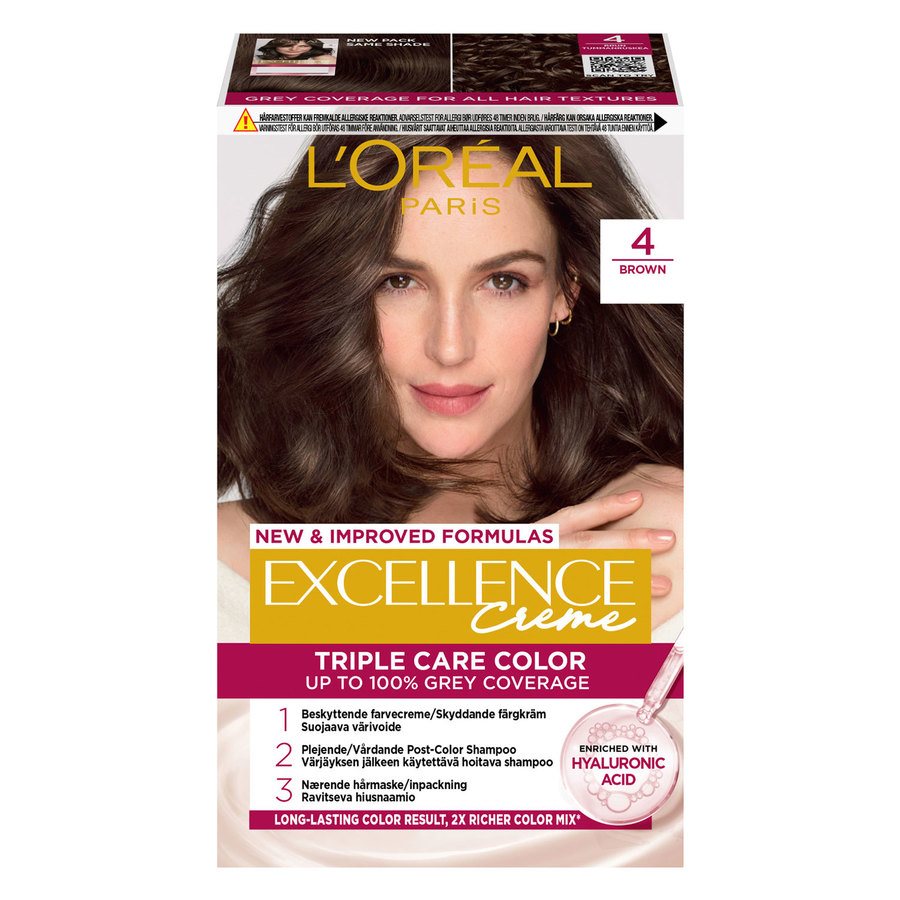 L'Oréal Paris Excellence Creme 4 Brown