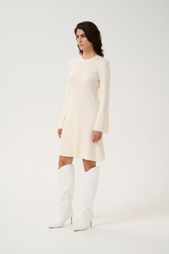 Gestuz AntaliGZ wool short dress NOOS Egret