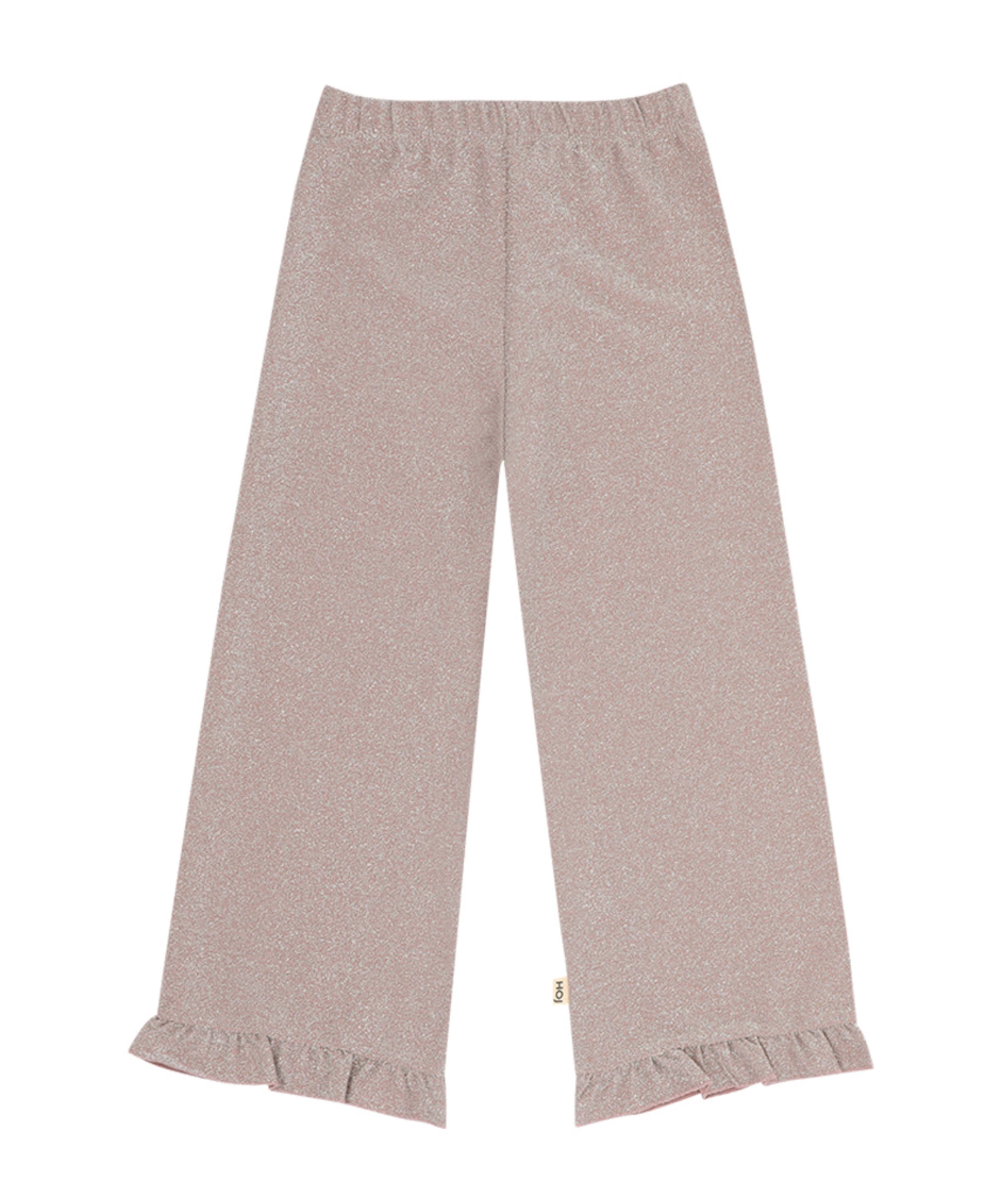 House of Jamie Ruffled Pants meisjes broek paars
