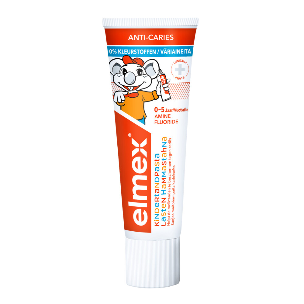Elmex Gel-Tandpasta Peuter (0-5 Jaar)75 ml