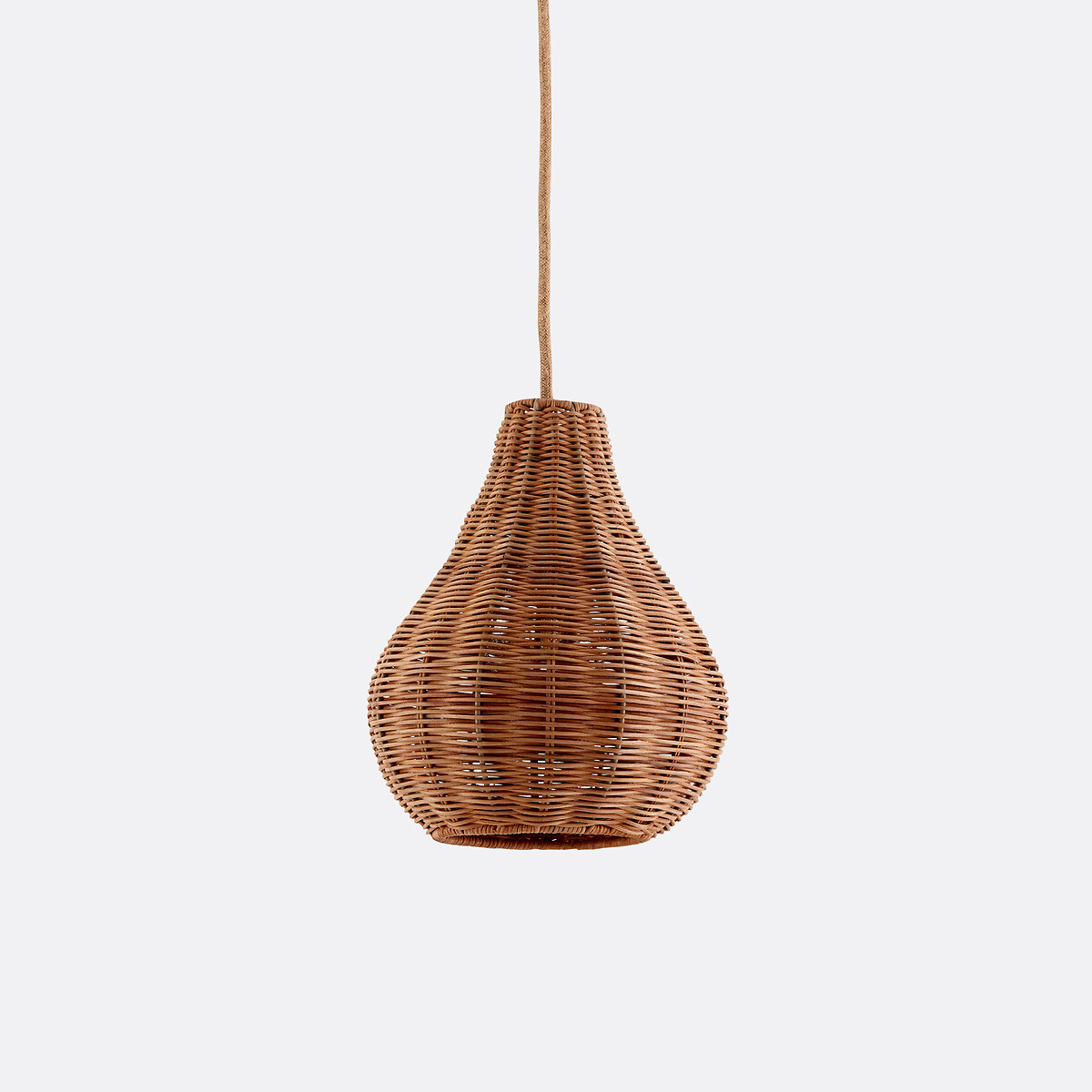 LA REDOUTE INTERIEURS<br>Luminária pendente em rattan Ø22 cm, Isao