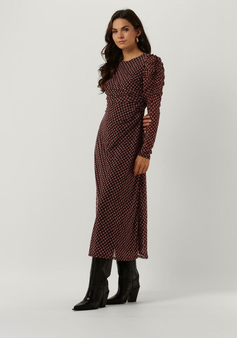 FABIENNE CHAPOT zwarte fabienne chapot midi jurk bella dress