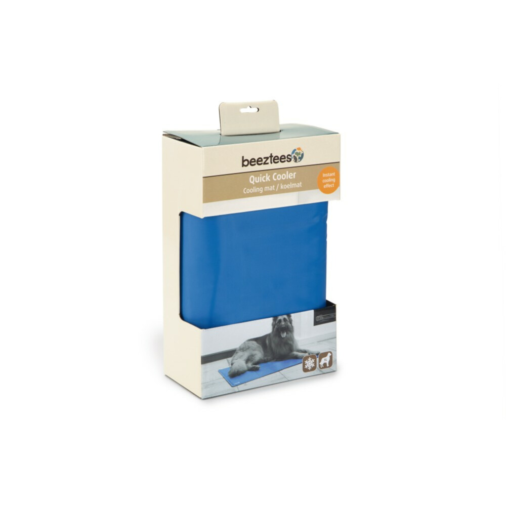 Beeztees Koelmat Quick Cooler IziBlauw95 x 75 cm