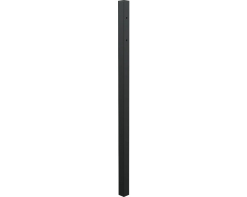 ALBERTS Chaussee/Circle/Guardian stoppaal 6 x 6 x 150 cm zwart