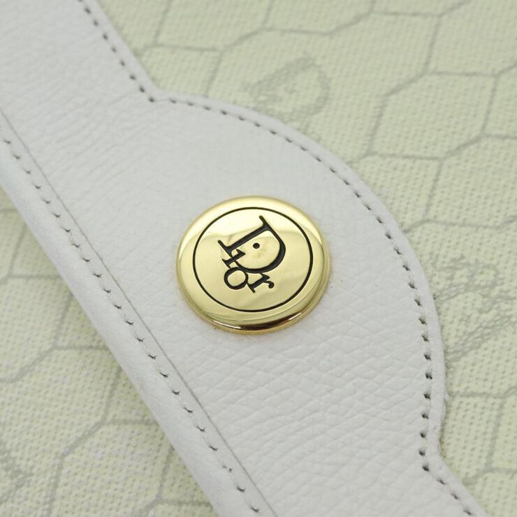 Dior Vintage Dior Crossbody Bag White