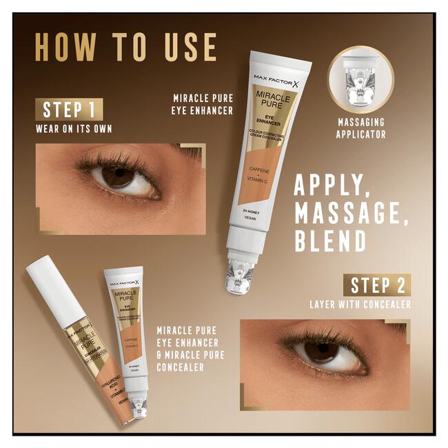 Max Factor Miracle Pure Eye Enhancer Shade 03 Peach