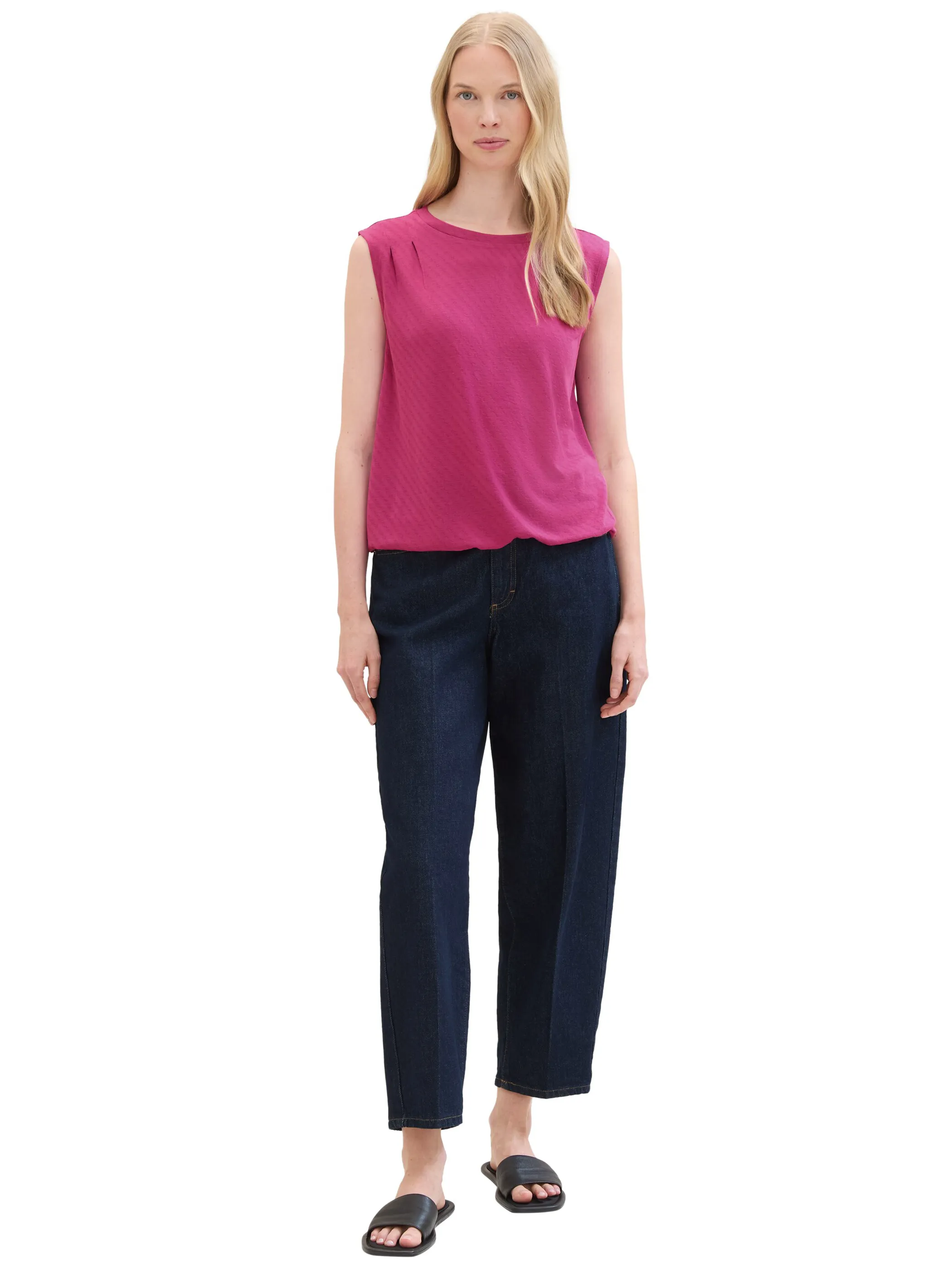 Damen Top mit Struktur