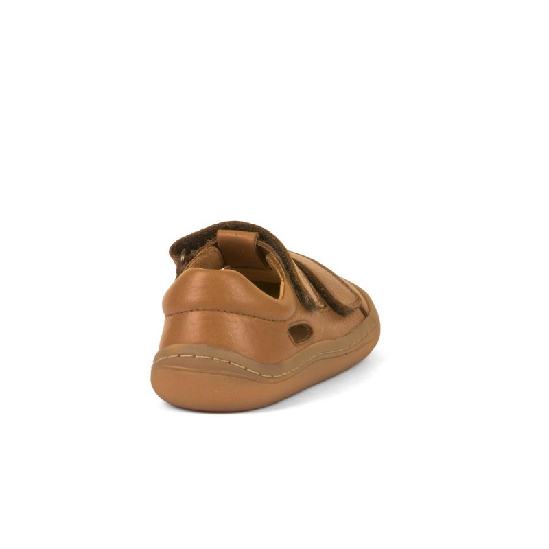 Froddo Froddo Barefoot sandales deux scratchs cognac