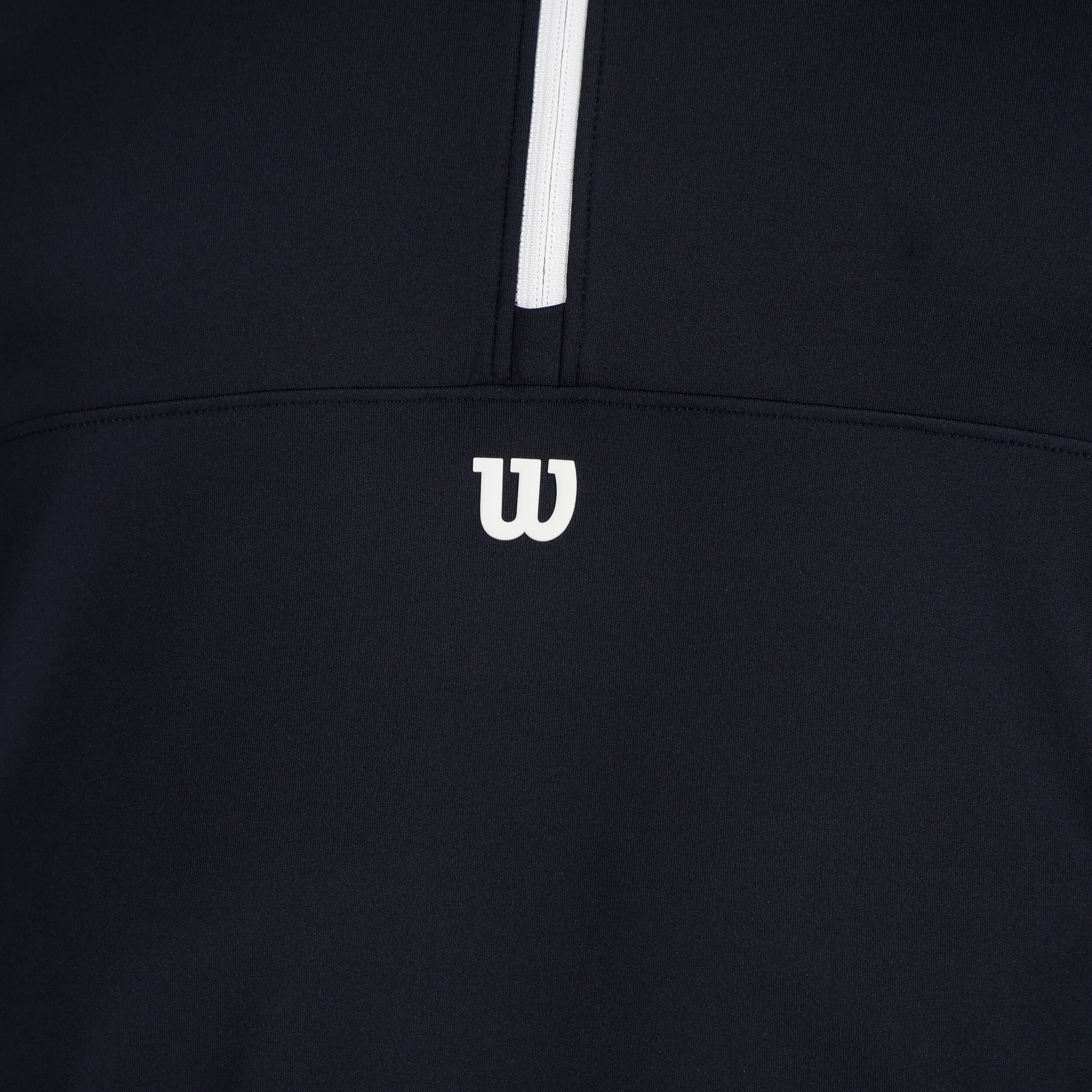 Wilson Elevate Performance Haut Manches Longues Hommes - Bleu Foncé