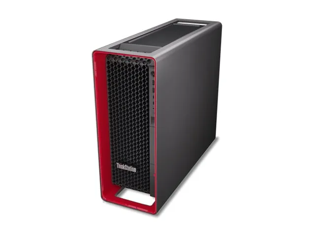 Lenovo ThinkStation P8 30HH - Tower 1 x Ryzen ThreadRipper PRO 7945WX / op til 5.3 GHz - AMD PRO - RAM 64 GB - SSD 1 TB - TCG Opal Encryption, NVMe, Performance - Gigabit Ethernet, 10 Gigabit Ethernet, 2.5 Gigabit Ethernet - Win 11 Pro - skærm: ingen