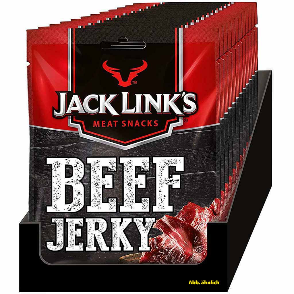 Jack Links Beef Jerky Original 12x 25g = 300g MHD:2.2.26