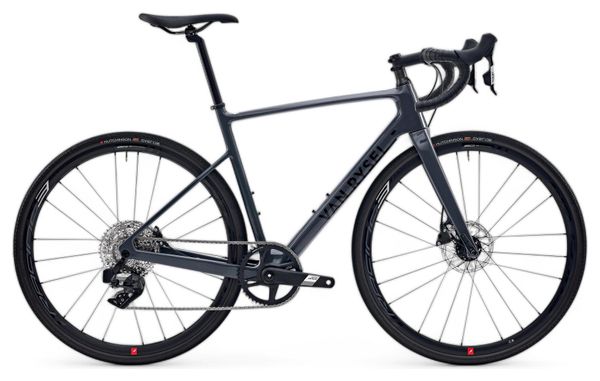 Vélo de Route Van Rysel NCR CF Allroad Sram Apex AXS 12V 700mm Gris 2025