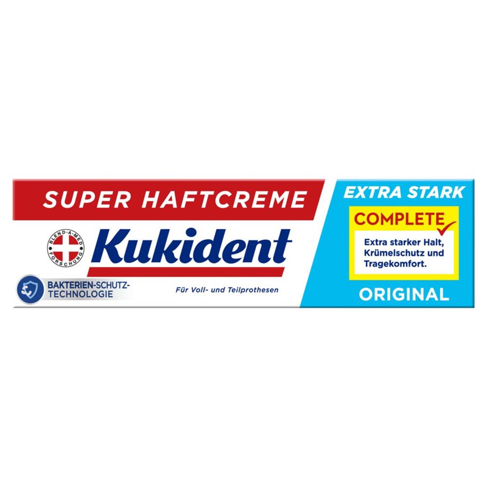 KUKIDENT Haftcreme Extra Stark Creme Original 47 g