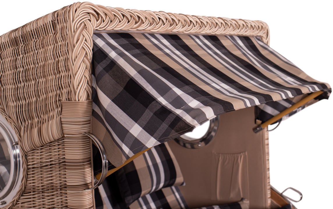 Strandstoel Rantum Teak PE kuip Design 583