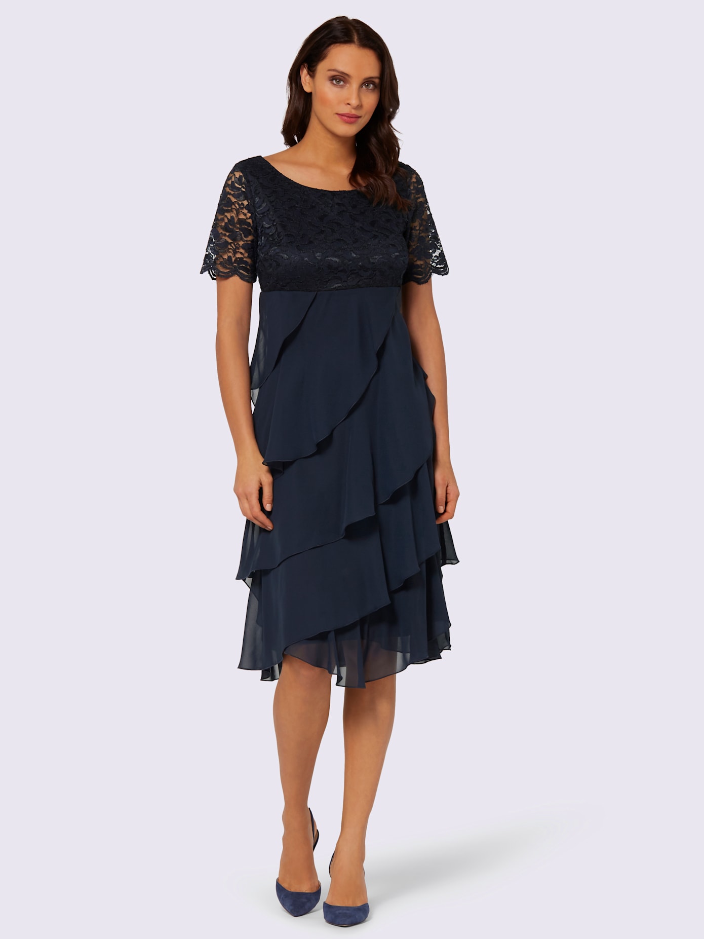 Robe en dentelle qualité tissée