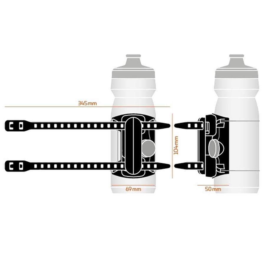 Fidlock Twist Bevestiging Universeel + Universele Basismontage