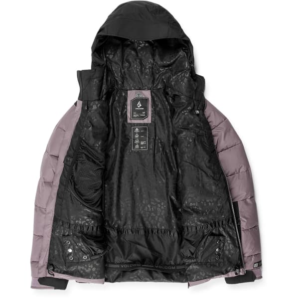 Veste de ski VOLCOM PUFFLEUP JACKET DUSTY LAVENDER