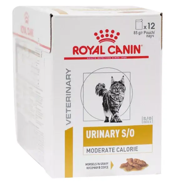 Royal Canin Veterinary Cat Urinary S/O MOD CAL 12 Sachês