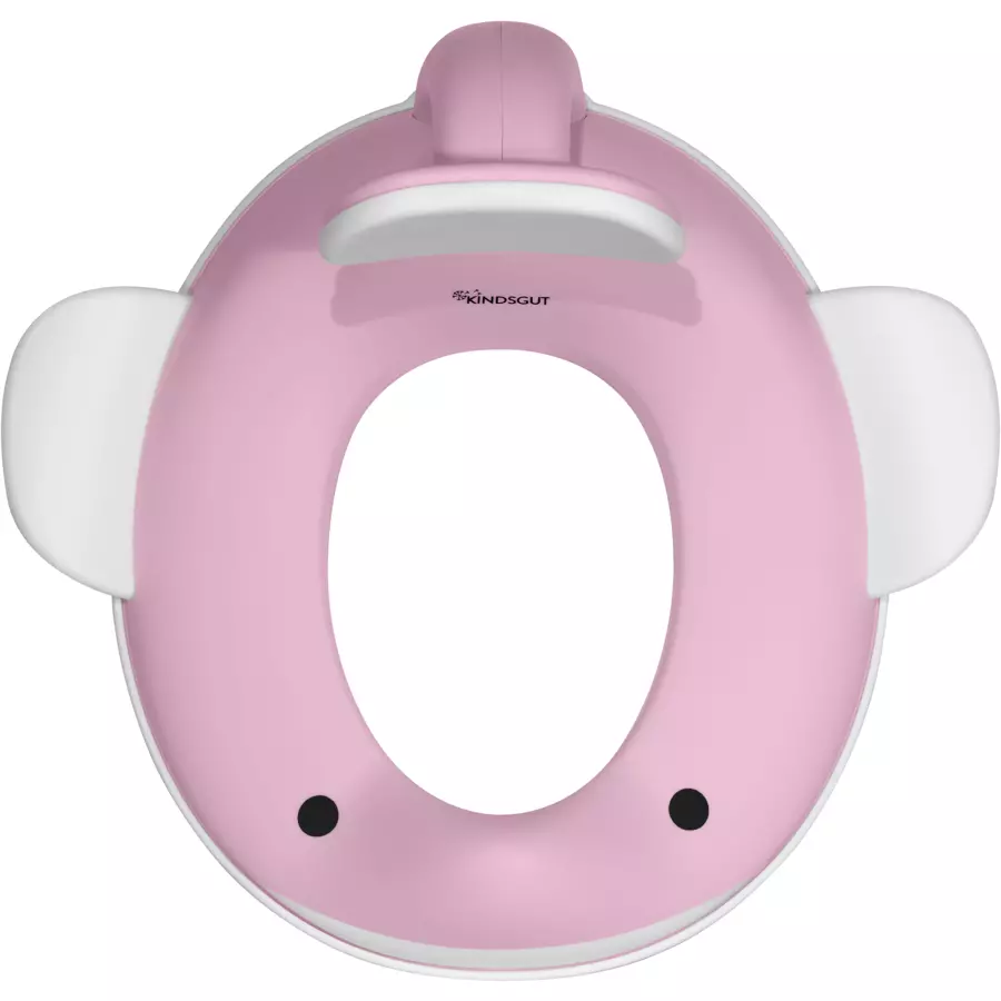 KINDSGUT Toilettenaufsatz Wal zartrosa