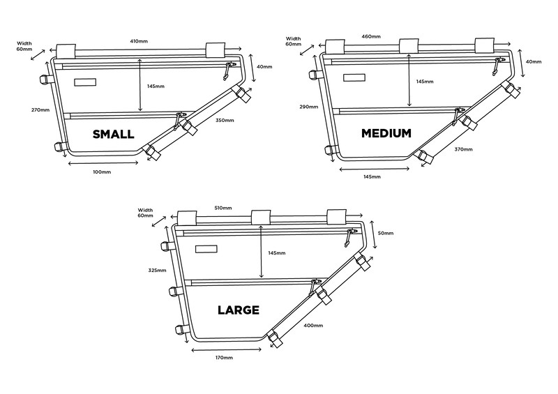 Restrap Full Frame Taske, Sort, 6 Liter