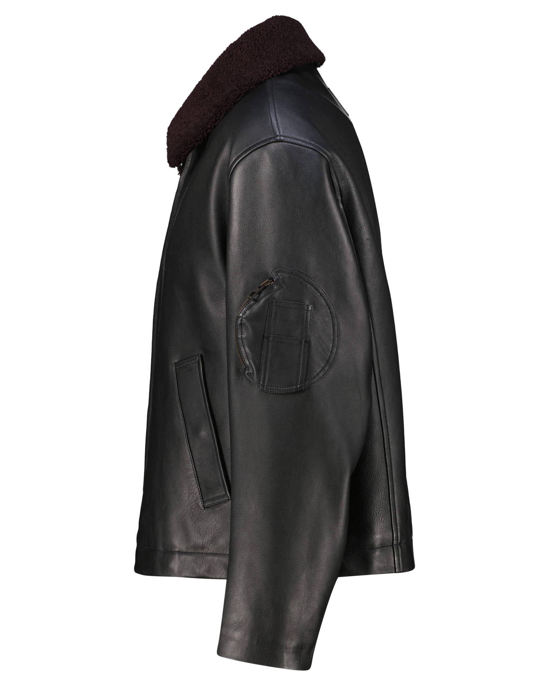 Loewe| Herren Bomberjacke aus Nappa-Lammleder Regular Fit