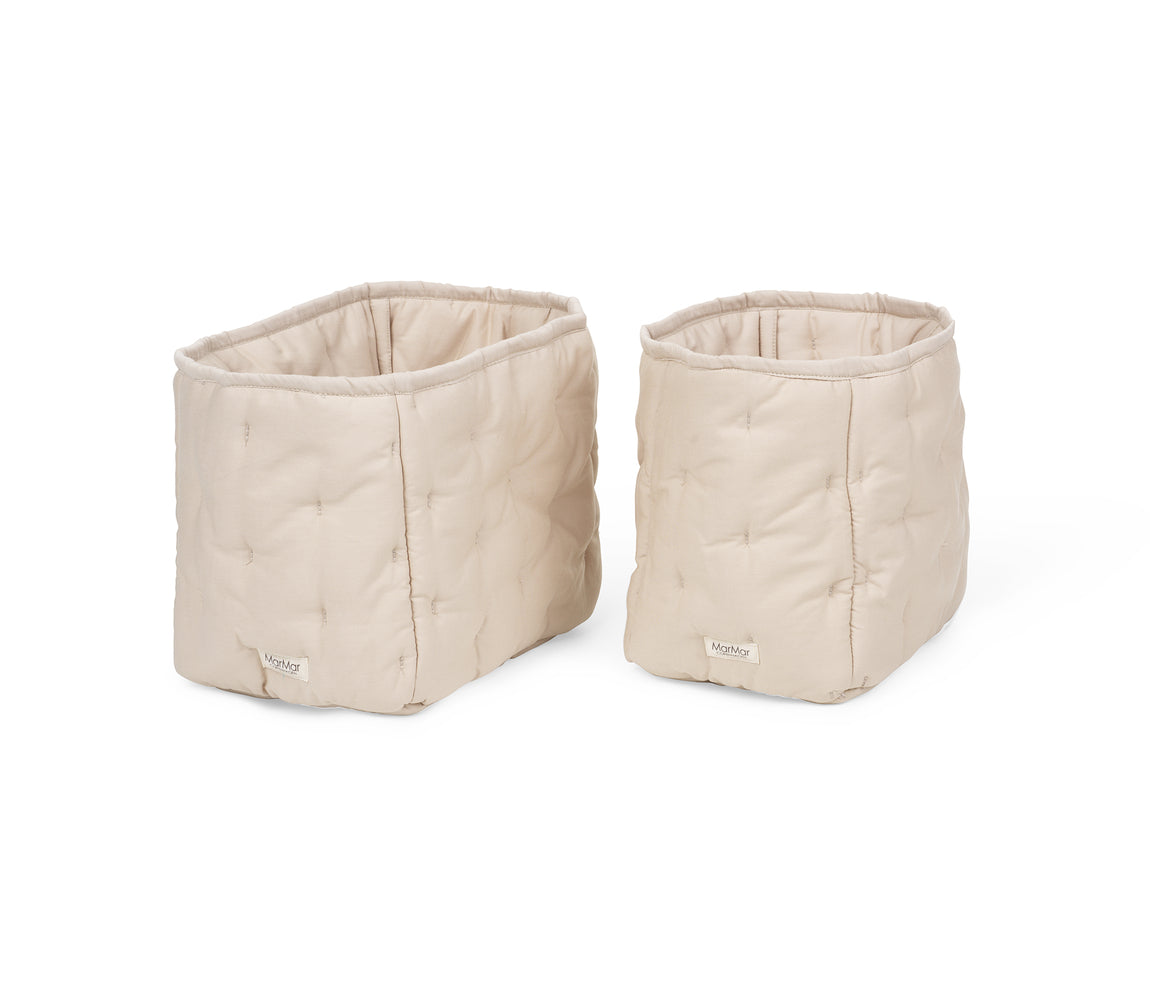 Nursery Storage Bags, Opbevaringskurve - Grey Sand
