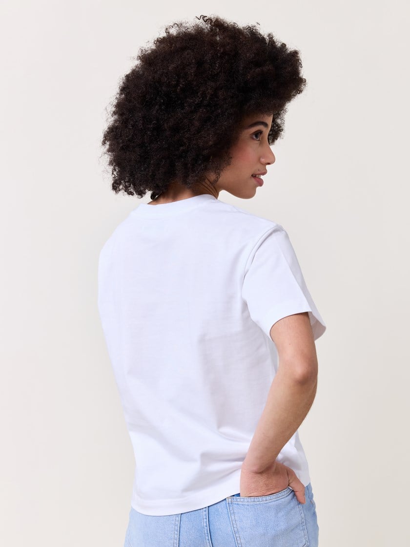 Gabby t-skjorte Bright White