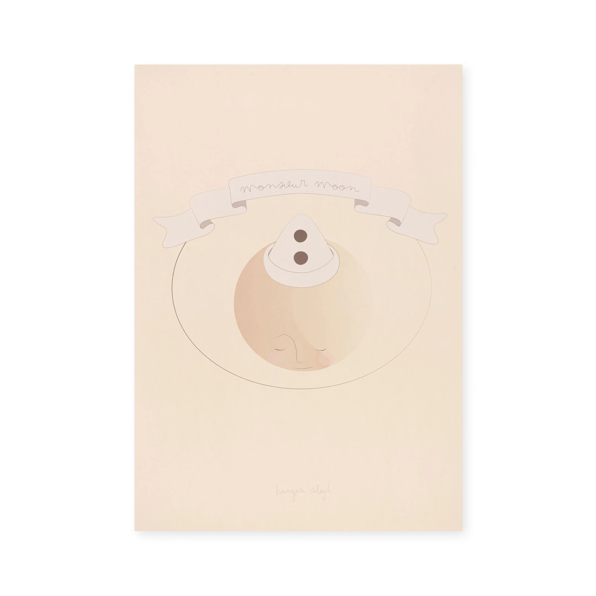 plakat - MONSIEUR MOON - OS