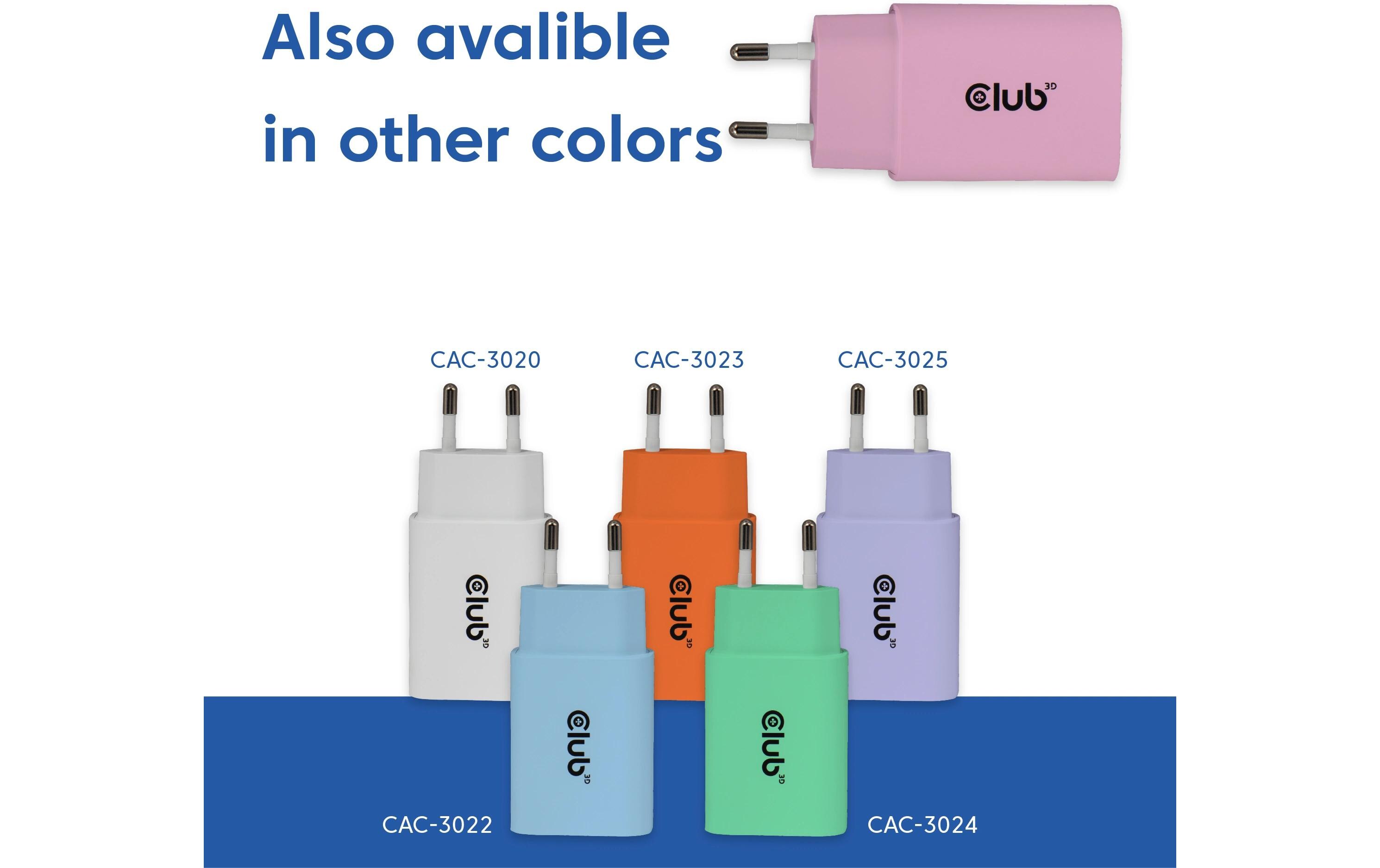 USB-Wandladegerät CAC-3021USB-Wandladegerät mit bis 30Watt Stärke