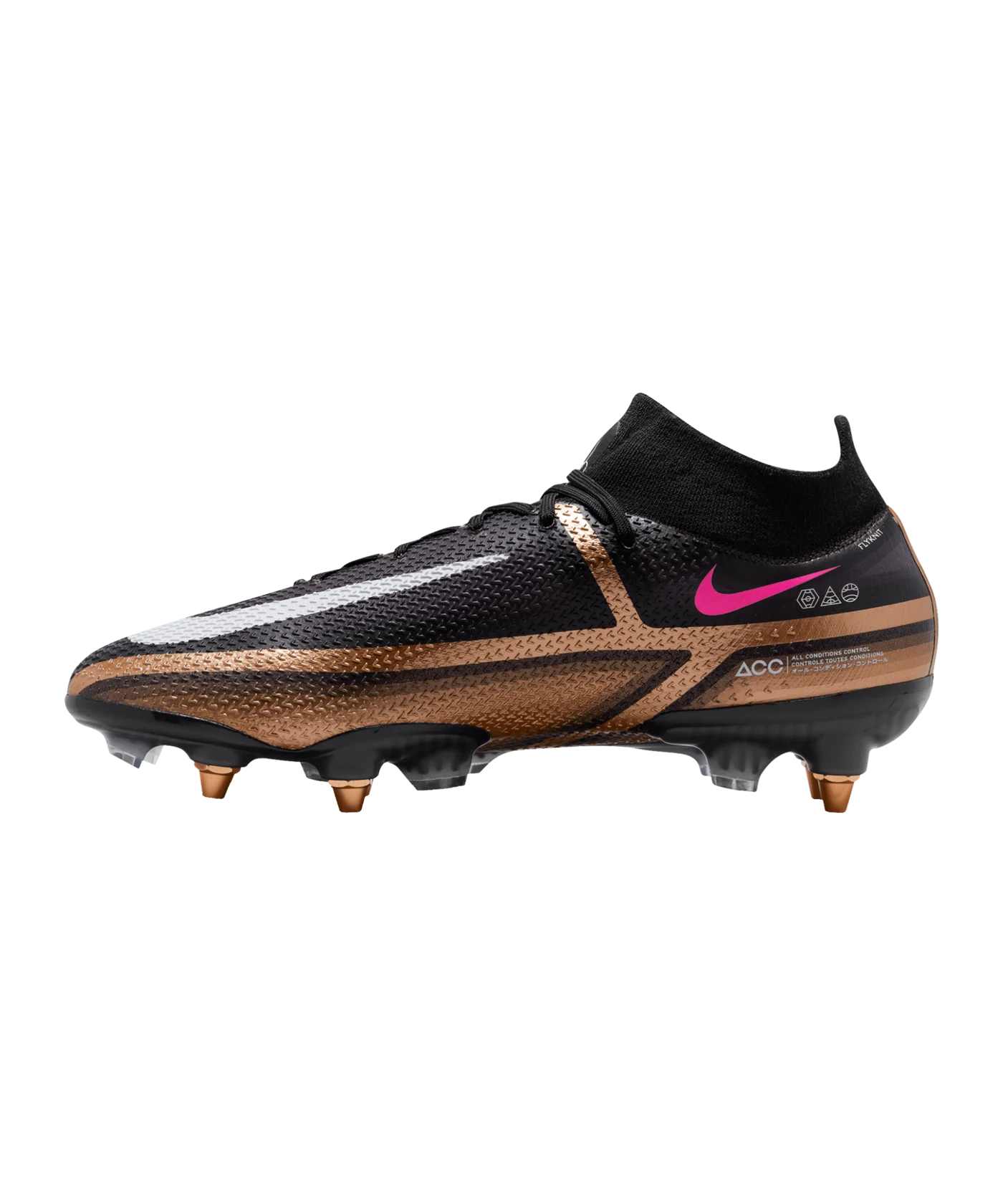 Nike Phantom GT2 Elite DF SG-Pro AC Generation Gold Schwarz F810