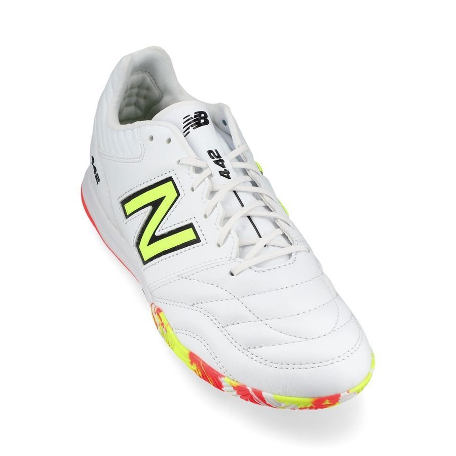 New Balance 442 V2 Pro IN Flash Point - Blanc/Vert/Noir
